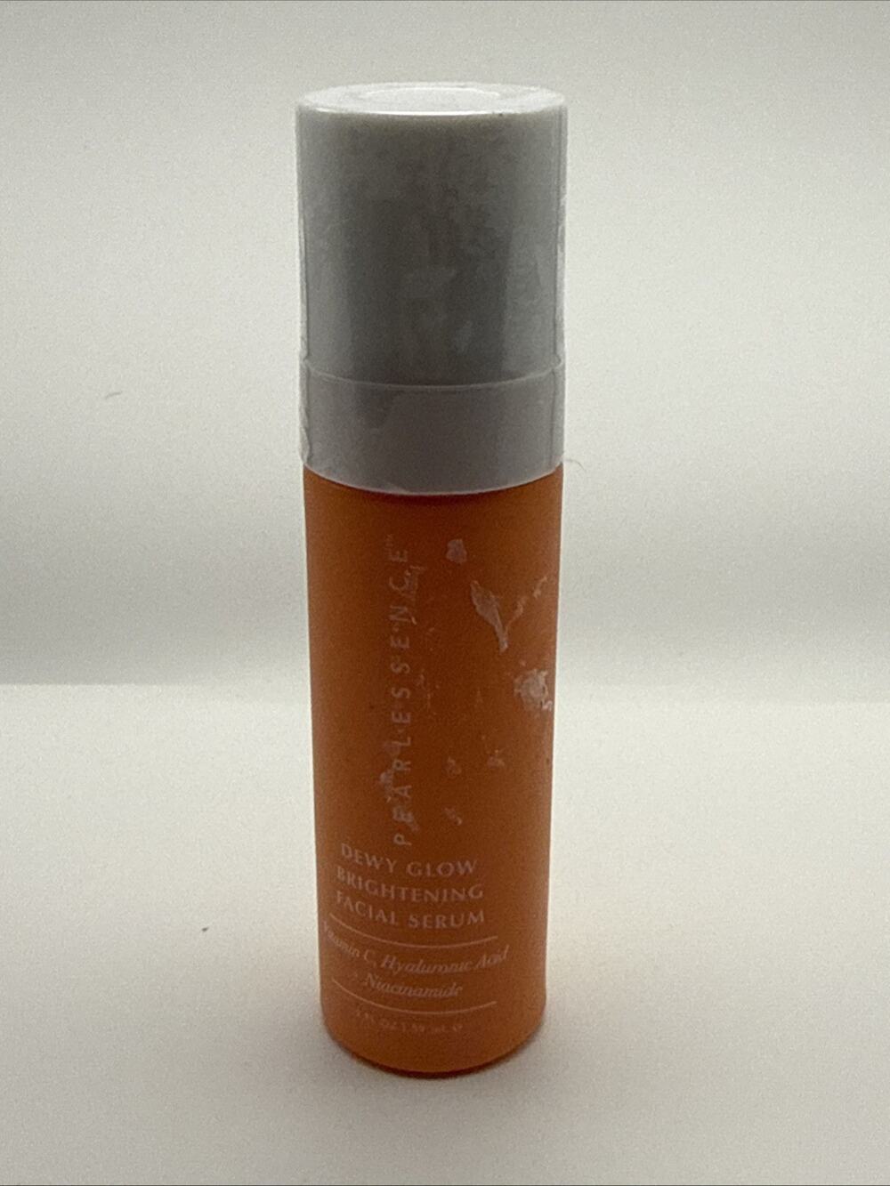 Pearlessence Dewy Glow Brightening Facial Serum - Vit. C, Hyaluronic Acid - 2 oz